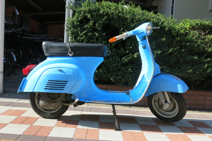 ベスパ50S ライトブルー 車両紹介